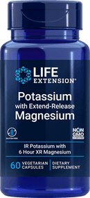 potassium with extend-release magnesium (life extension)