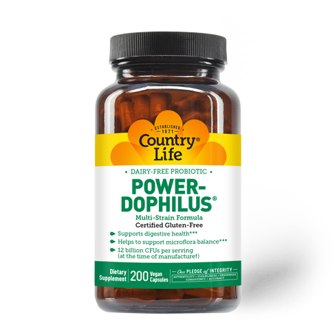 Power-Dophilus Milk Free (Country Life) Front