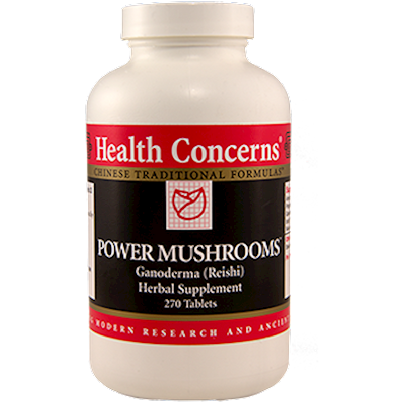 Power Mushrooms (Health Concerns) 270ct Front