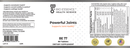 powerful joints bio essence health science label