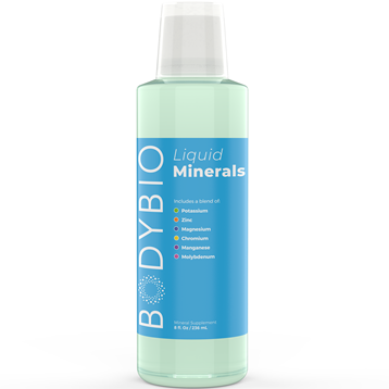 Pre-Mixed Liquid Minerals (BodyBio) Front