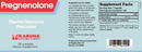 pregnenolone 50 mg (karuna responsible nutrition) label