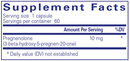 Pregnenolone 10 mg 60ct