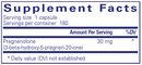 Pregnenolone 30 mg 180 Count