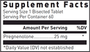 Pregnenolone (25 mg)