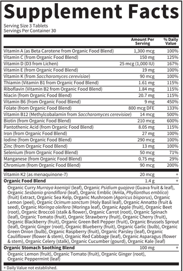 prenatal multi organic free shipping garden of life