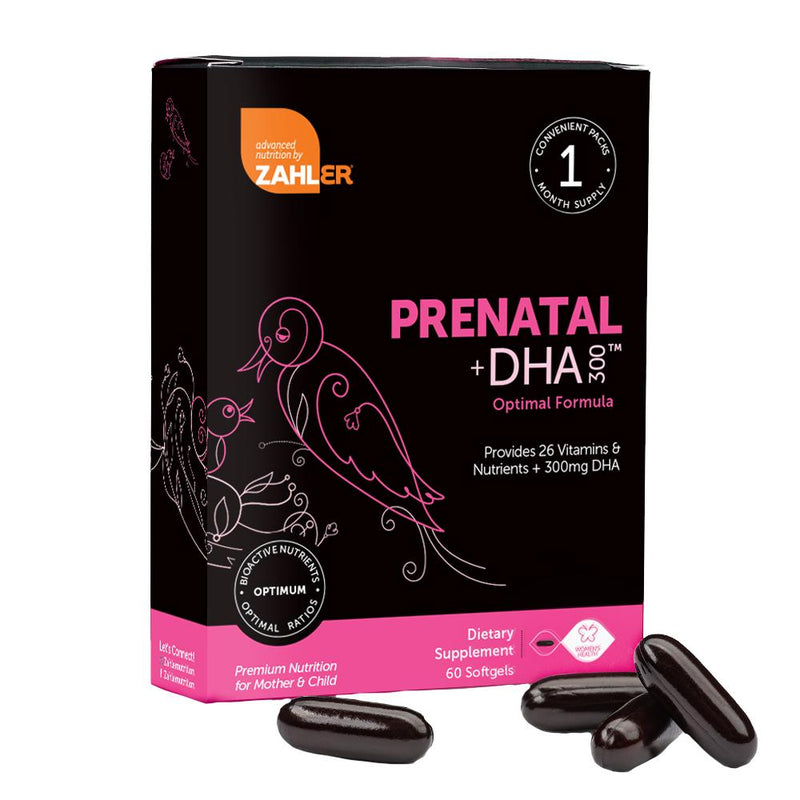 Prenatal +DHA Optimal (Advanced Nutrition by Zahler) Front