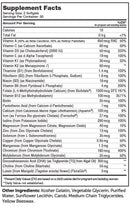 prenatal +dha 300 advanced nutrition by zahler supplement facts