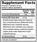 primal defense hso probiotic formula (garden of life) supplement facts