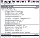 pro-biome (integrative therapeutics) supplement facts