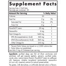 ProDHA eye soft gels (nordic naturals) supplement facts