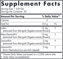 promacular defense (nordic naturals) supplement facts