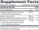 prothrivers wellness brain (integrative therapeutics) supplement facts