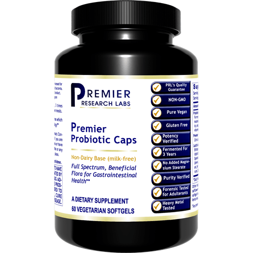 Probiotic Caps Premier (Premier Research Labs) Front