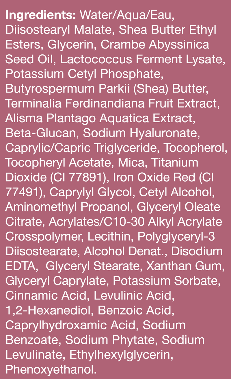 Probiotic HydraGlow Cream Oil (GLOWBIOTICS) Ingredients