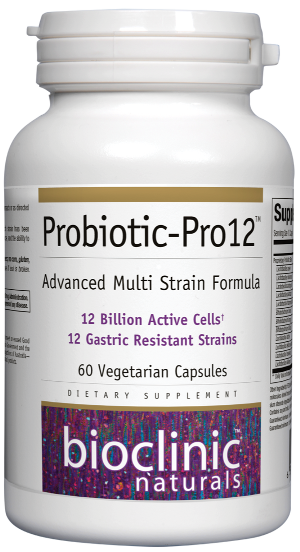 Probiotic-Pro 12 (Bioclinic Naturals) Front