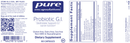 probiotic g.i. pure encapsulations label