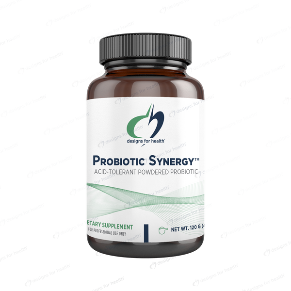 Probiotic Synergy Powder (Designs for Health) Front