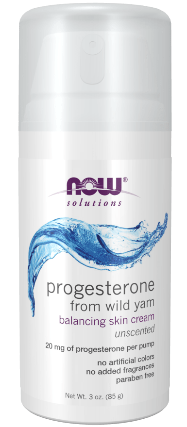 Progesterone Balancing Skin Cream (NOW) Front