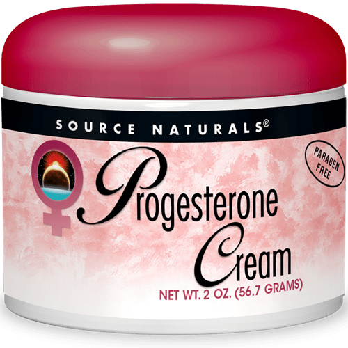 Progesterone Cream (Source Naturals) Front