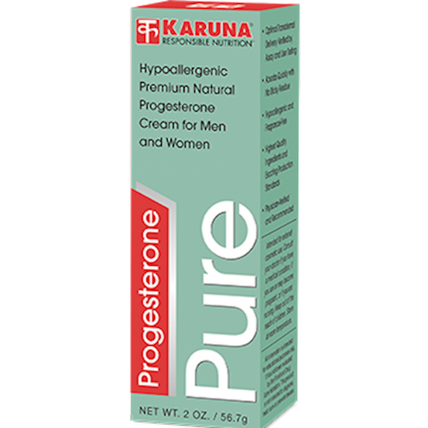 Progesterone Pure Cream (Karuna Responsible Nutrition) Front