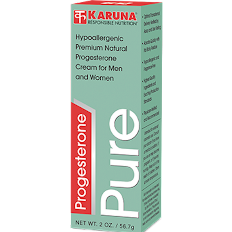 Progesterone Pure Cream (Karuna Responsible Nutrition) Front