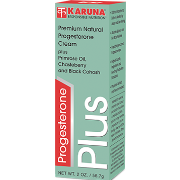 Progesterone Plus Cream (Karuna Responsible Nutrition)  Front