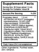 propolicom (energique) supplement facts