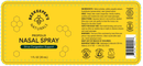 propolis nasal spray beekeeper's naturals label