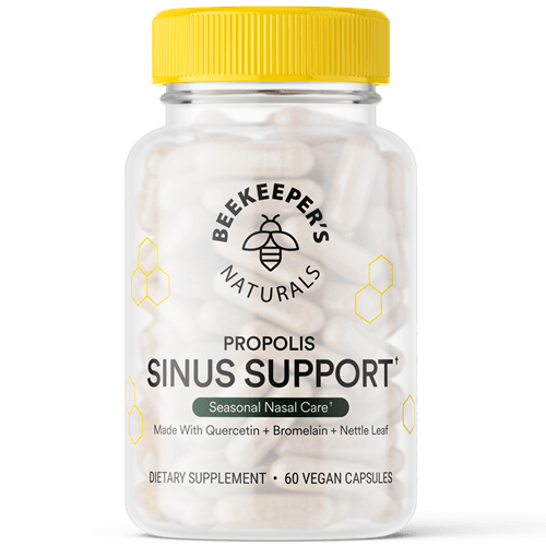 propolis sinus support beekeeper's naturals