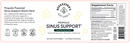 propolis sinus support beekeeper's naturals label