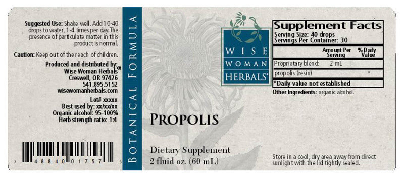 Propolis Wise Woman Herbals products