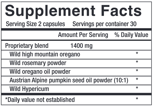 ProstaPower (Physicians Strength) Supplement Facts