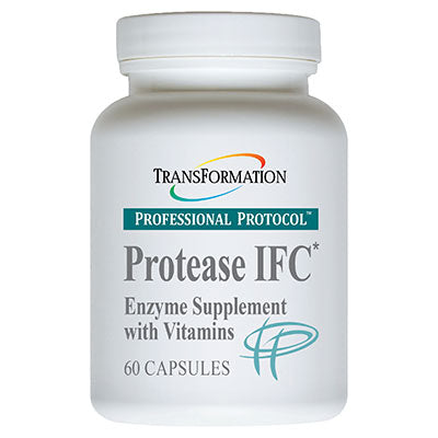 Protease IFC 60 caps (Transformation Enzyme) Front