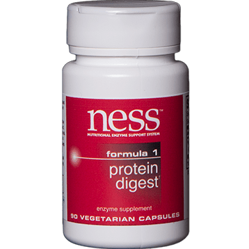Protein Digest Formula 1 90ct (Ness Enzymes) Front