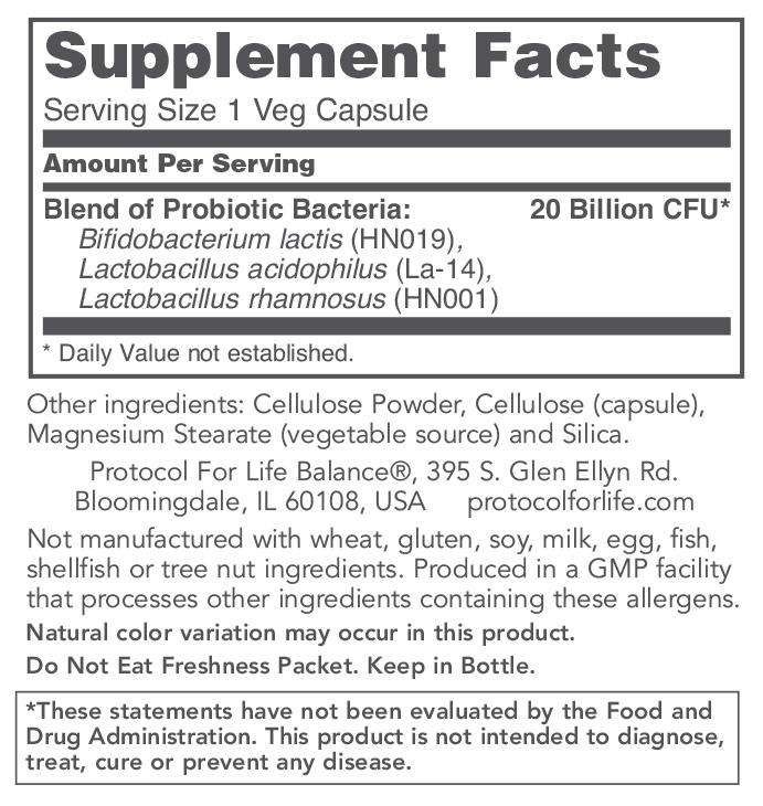 protodophilus l-carnitine + Chrome Protocol For Life Balance |