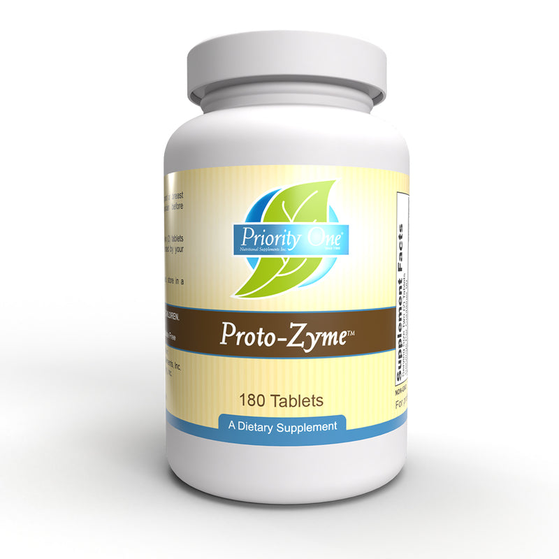 Proto-Zyme (Priority One Vitamins) Front