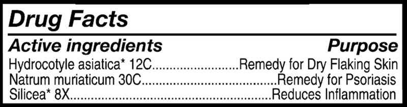 psoriasis relief (forces of nature) drug facts