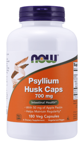 psyllium husk 700 mg (now foods)