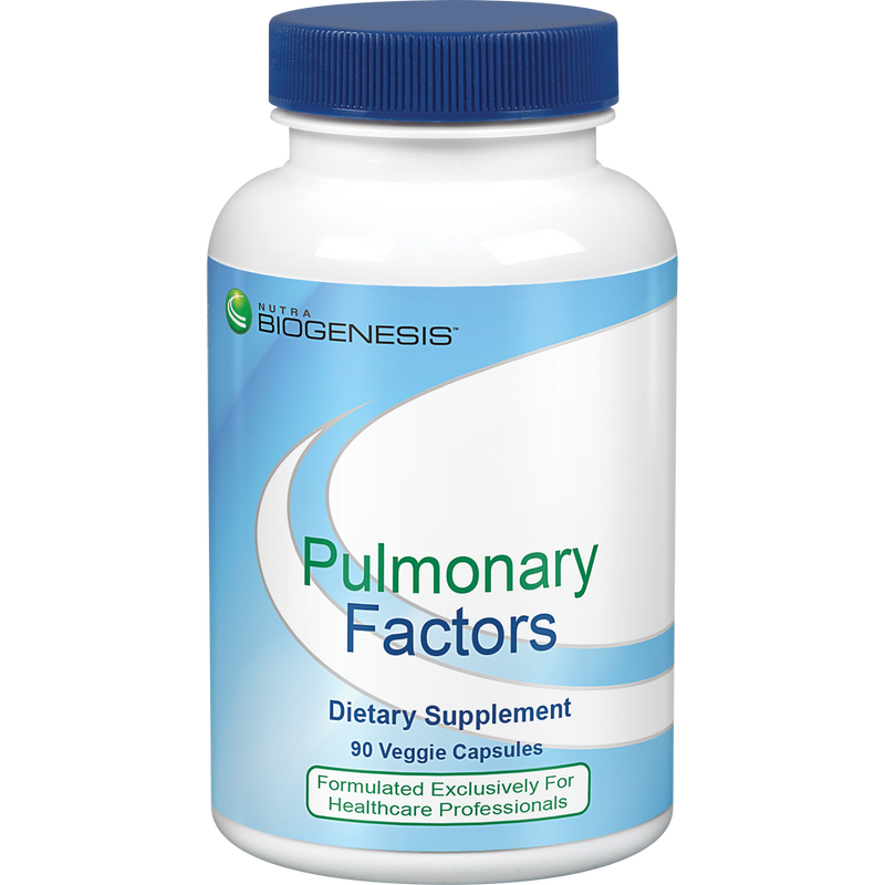 Pulmonary Factors (Nutra Biogenesis) Front