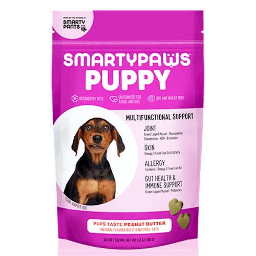 Puppy Formula - Peanut Butter (SmartyPants Vitamins) Front