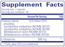 purebiome g.i. pure encapsulations supplement facts