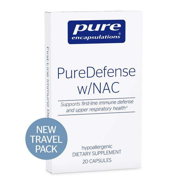 PureDefense w/NAC travel pack (Pure Encapsulations) Front