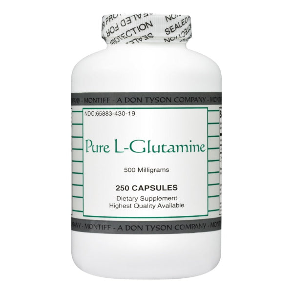 pure l-glutamine 500 mg montiff