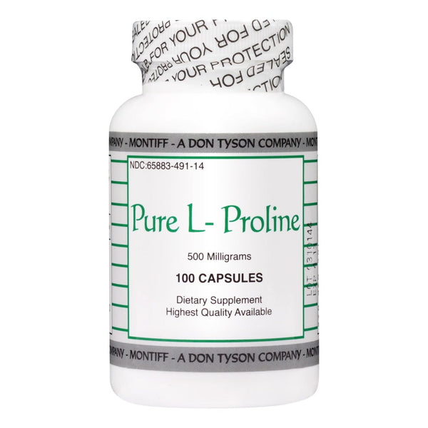 Pure L-Proline 500 mg Montiff