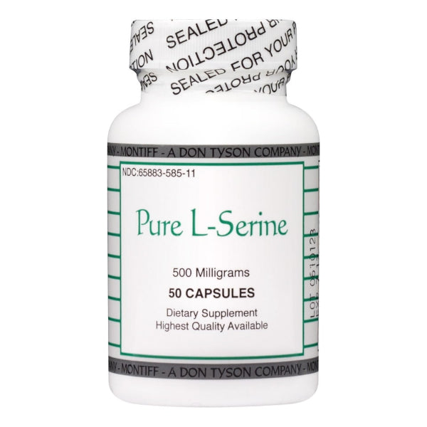 pure l-serine 500 mg montiff