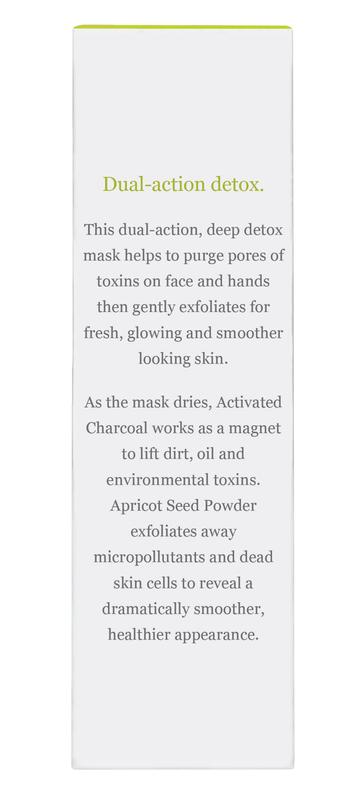 Purifying 2-in-1 Charcoal Mask (DermaE) Side