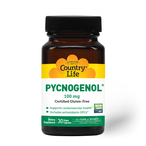 Pycnogenol 100 mg (Country Life) Front