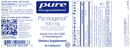 pycnogenol 100 mg pure encapsulations label