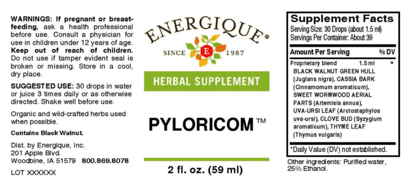 Pyloricom (Energique) Label